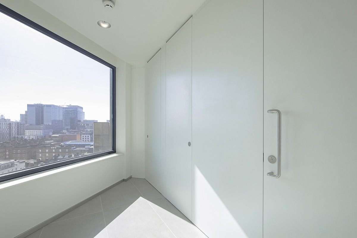 Shadbolt_white_laminated_washroom_cubicles installed at 8 Cavendish Square