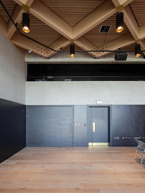 Shadbolt_Perse_School_interior_painted_doors