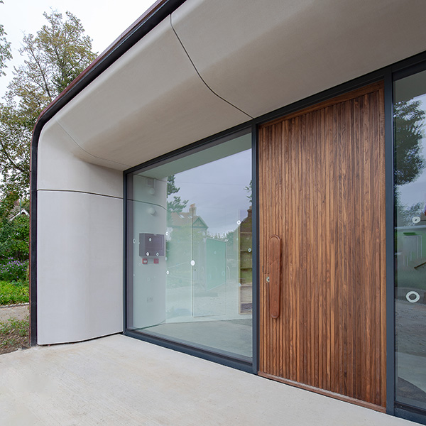 Shadbolt supplied doors to the new Maggie's Centre at The Royal Marsden.